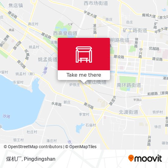 煤机厂 map