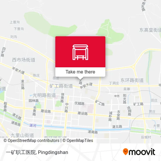 一矿职工医院 map