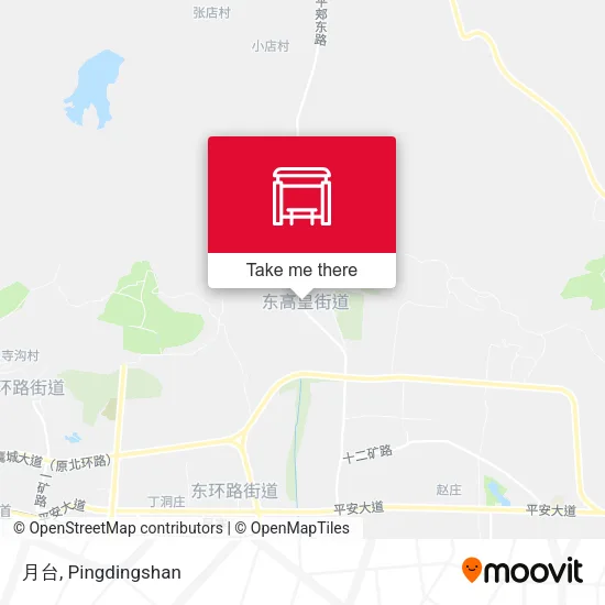 月台 map