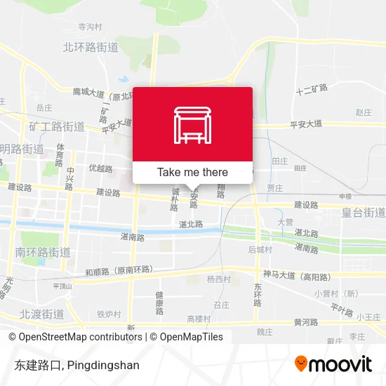 东建路口 map