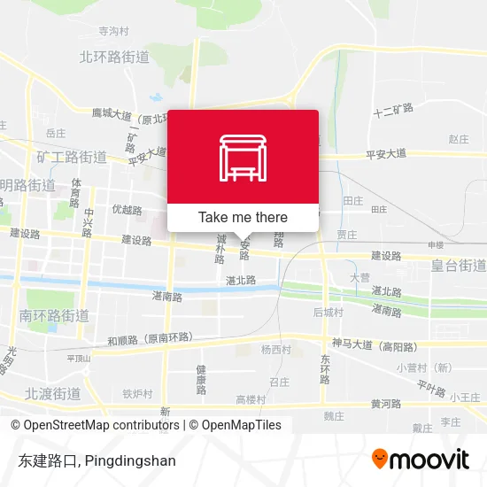 东建路口 map