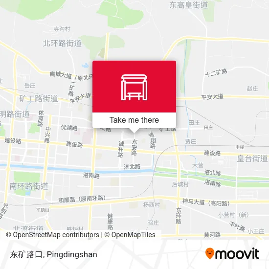 东矿路口 map