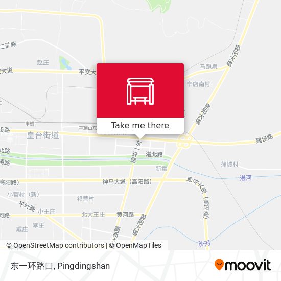 东一环路口 map