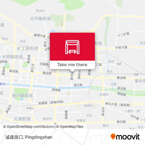 诚建路口 map