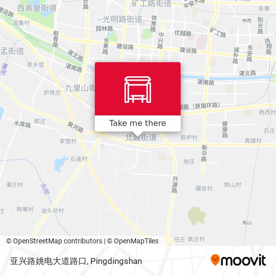 亚兴路姚电大道路口 map