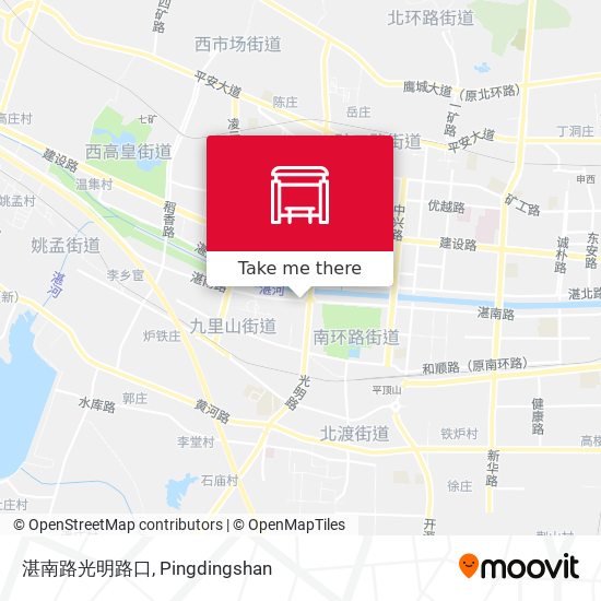 湛南路光明路口 map