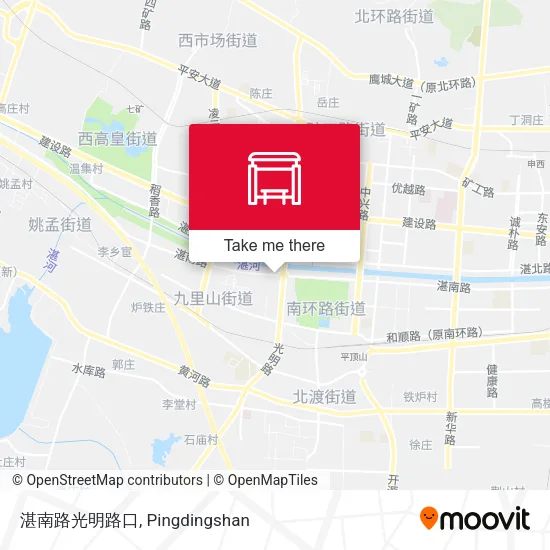 湛南路光明路口 map