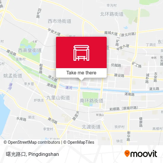 曙光路口 map