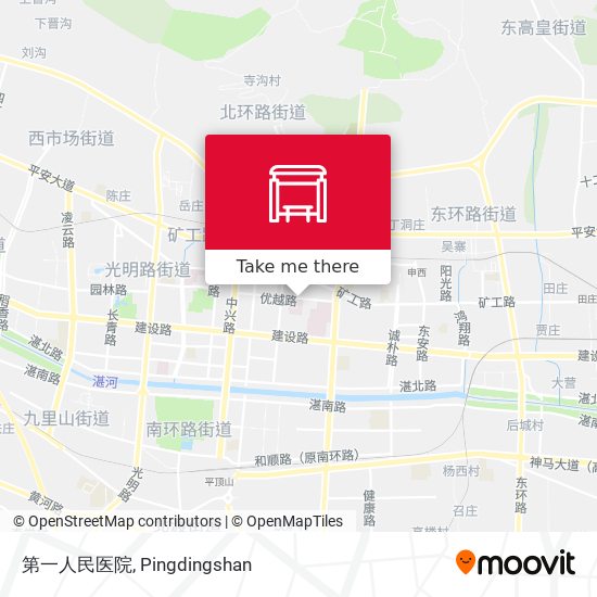 第一人民医院 map