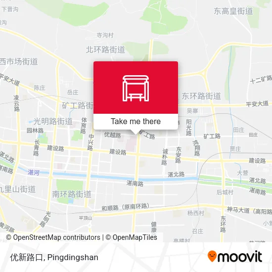 优新路口 map