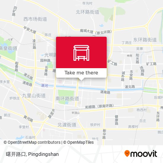 曙开路口 map