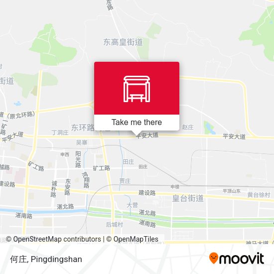 何庄 map