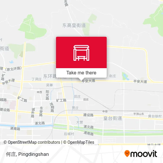 何庄 map