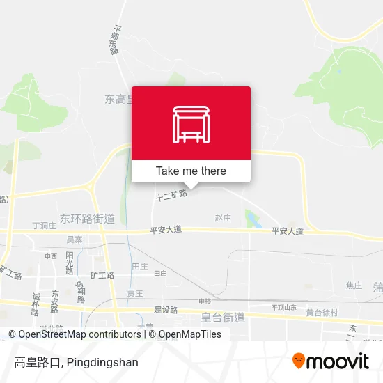 高皇路口 map