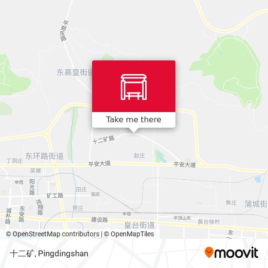 十二矿 map