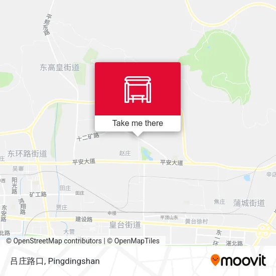 吕庄路口 map