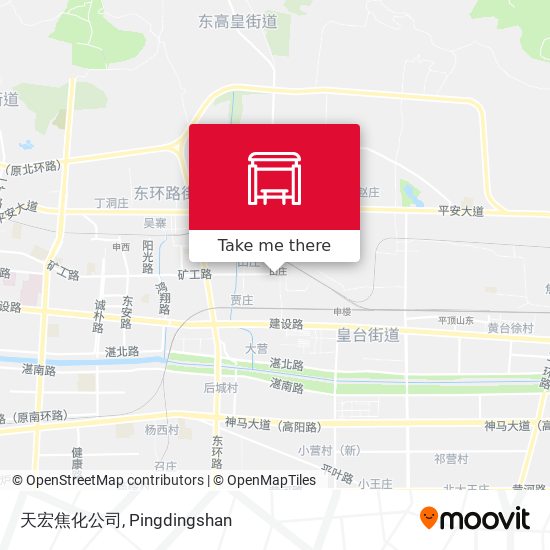 天宏焦化公司 map