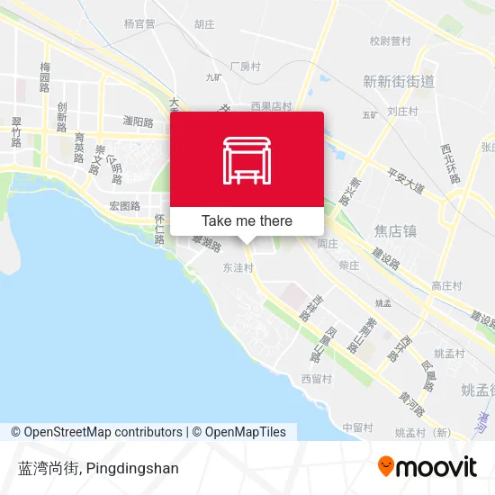蓝湾尚街 map