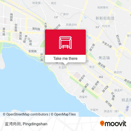 蓝湾尚街 map
