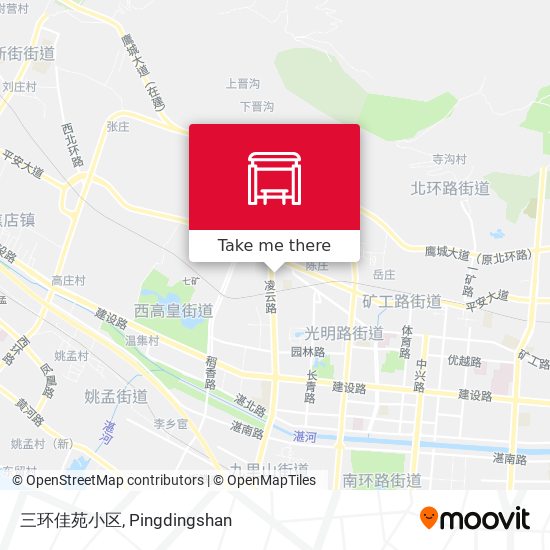 三环佳苑小区 map