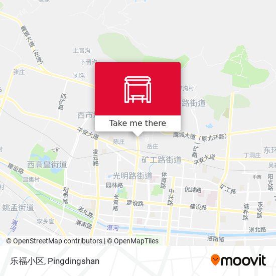 乐福小区 map