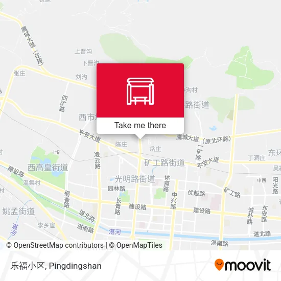 乐福小区 map