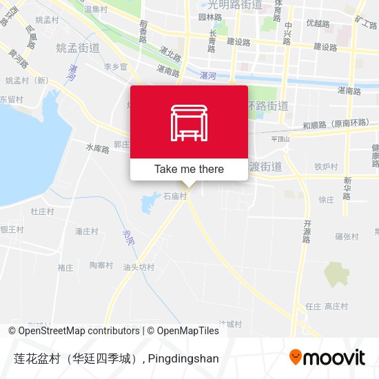 莲花盆村（华廷四季城） map