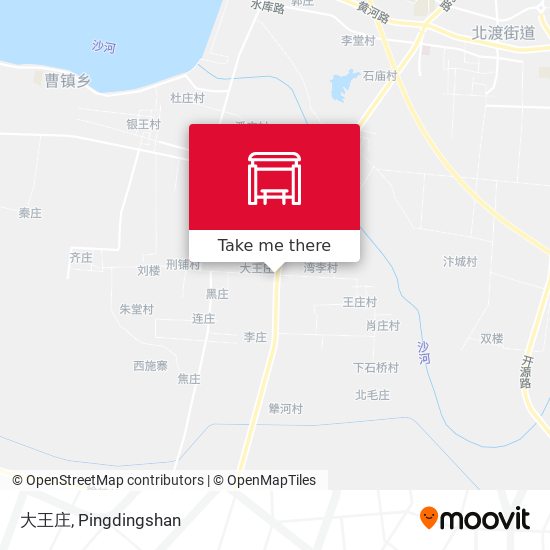 大王庄 map