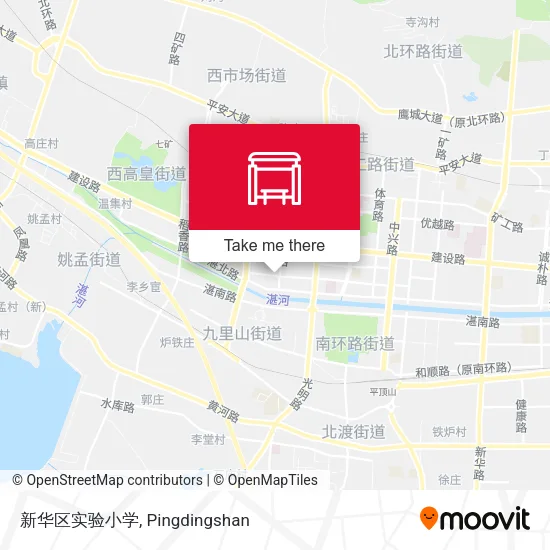新华区实验小学 map
