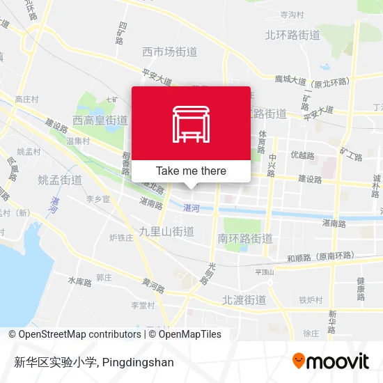 新华区实验小学 map