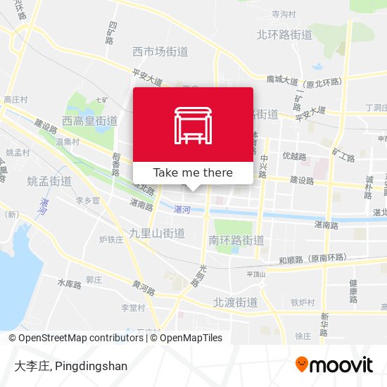 大李庄 map