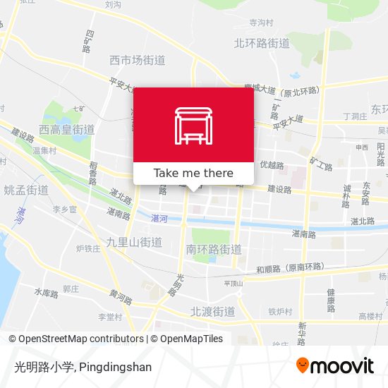 光明路小学 map