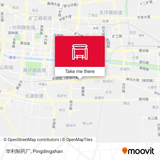 华利制药厂 map