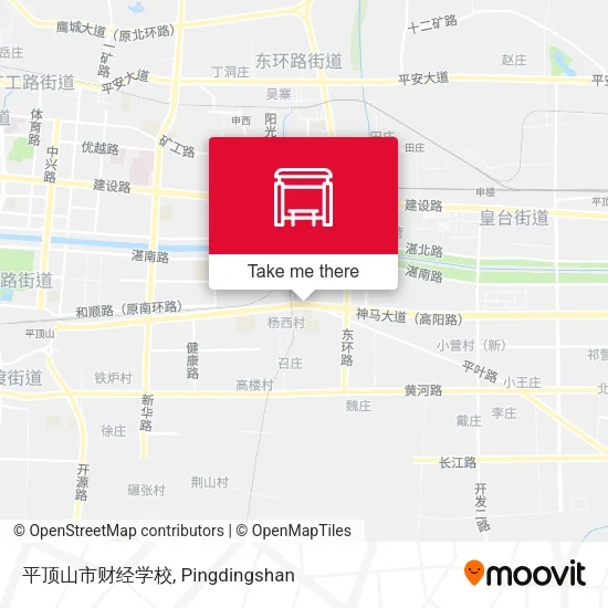 平顶山市财经学校 map