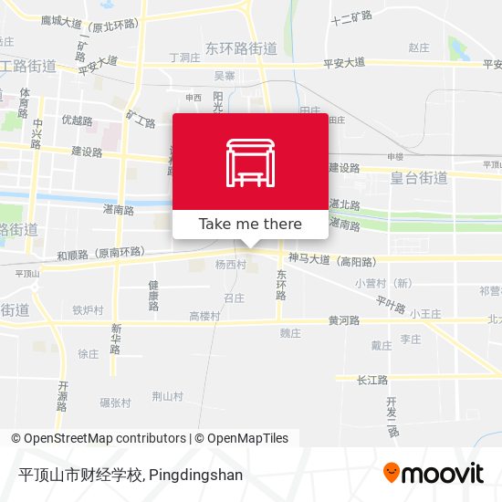 平顶山市财经学校 map