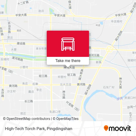 High-Tech Torch Park map