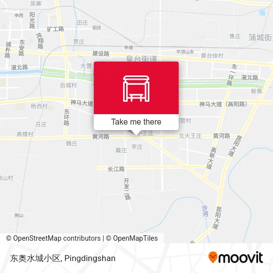 东奥水城小区 map