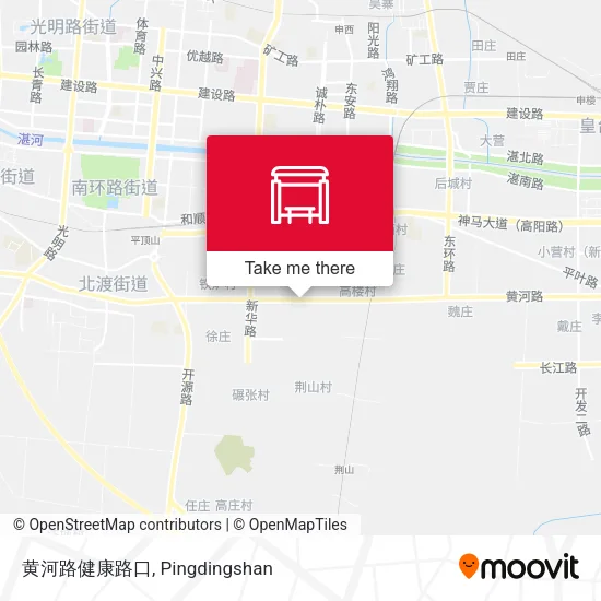 黄河路健康路口 map