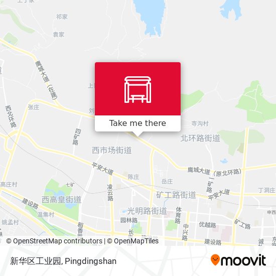 新华区工业园 map