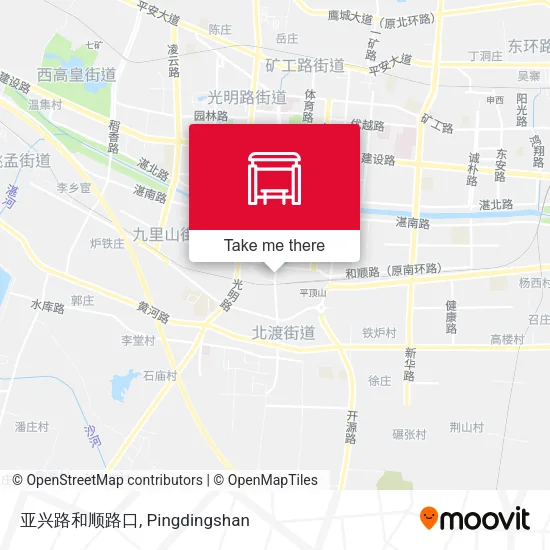 亚兴路和顺路口 map