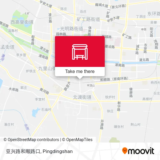 亚兴路和顺路口 map