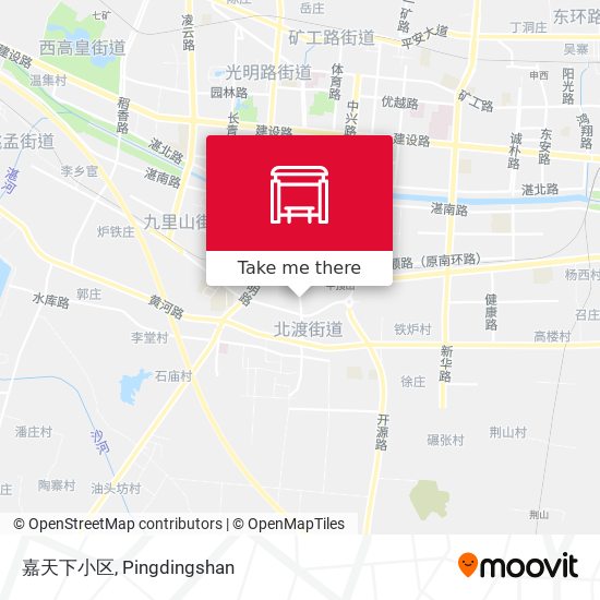 嘉天下小区 map
