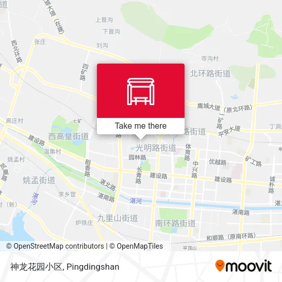 神龙花园小区 map