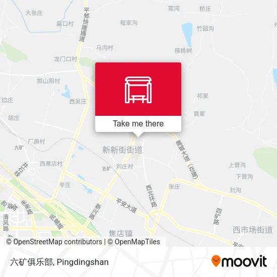 六矿俱乐部 map