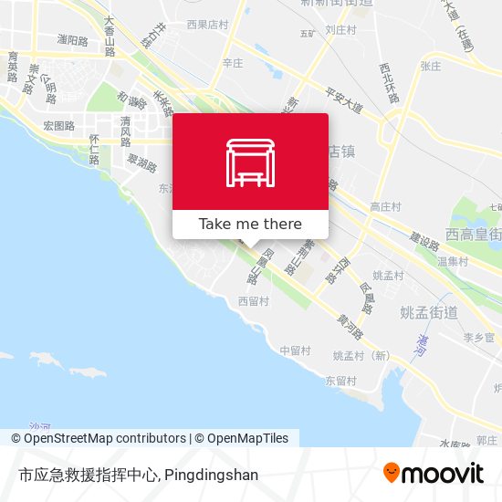 市应急救援指挥中心 map