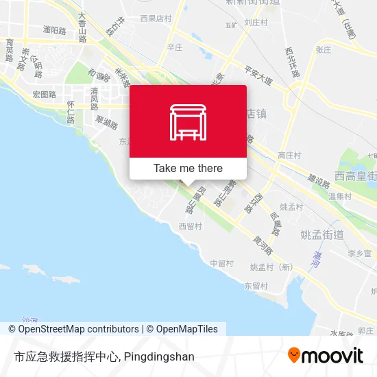 市应急救援指挥中心 map