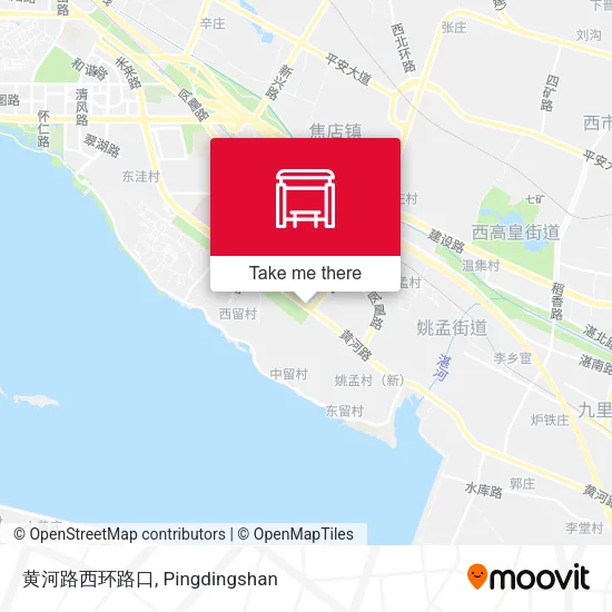 黄河路西环路口 map