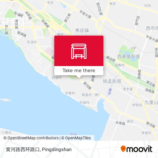 黄河路西环路口 map