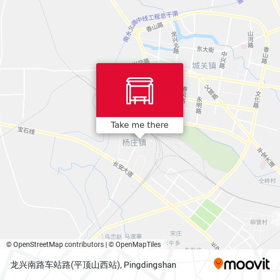 龙兴南路车站路(平顶山西站) map