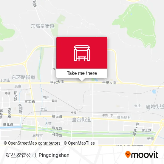 矿益胶管公司 map